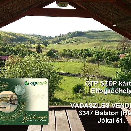 Vadaszles Vendeghaz Bukkszentmarton Exteriér fotografie