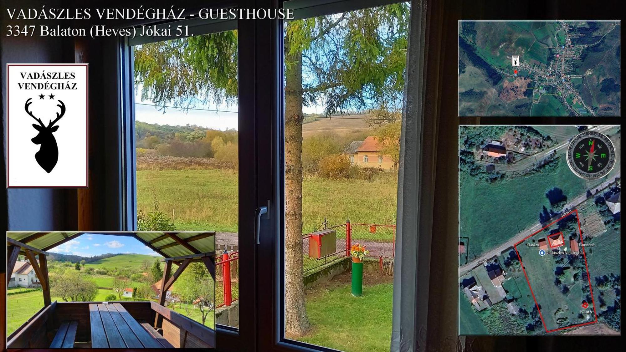 Vadaszles Vendeghaz Bukkszentmarton Exteriér fotografie