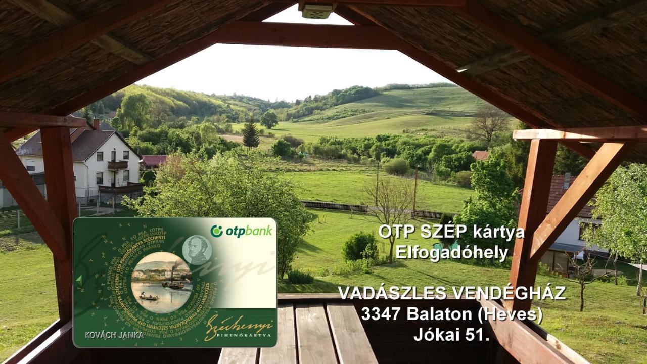 Vadaszles Vendeghaz Bukkszentmarton Exteriér fotografie